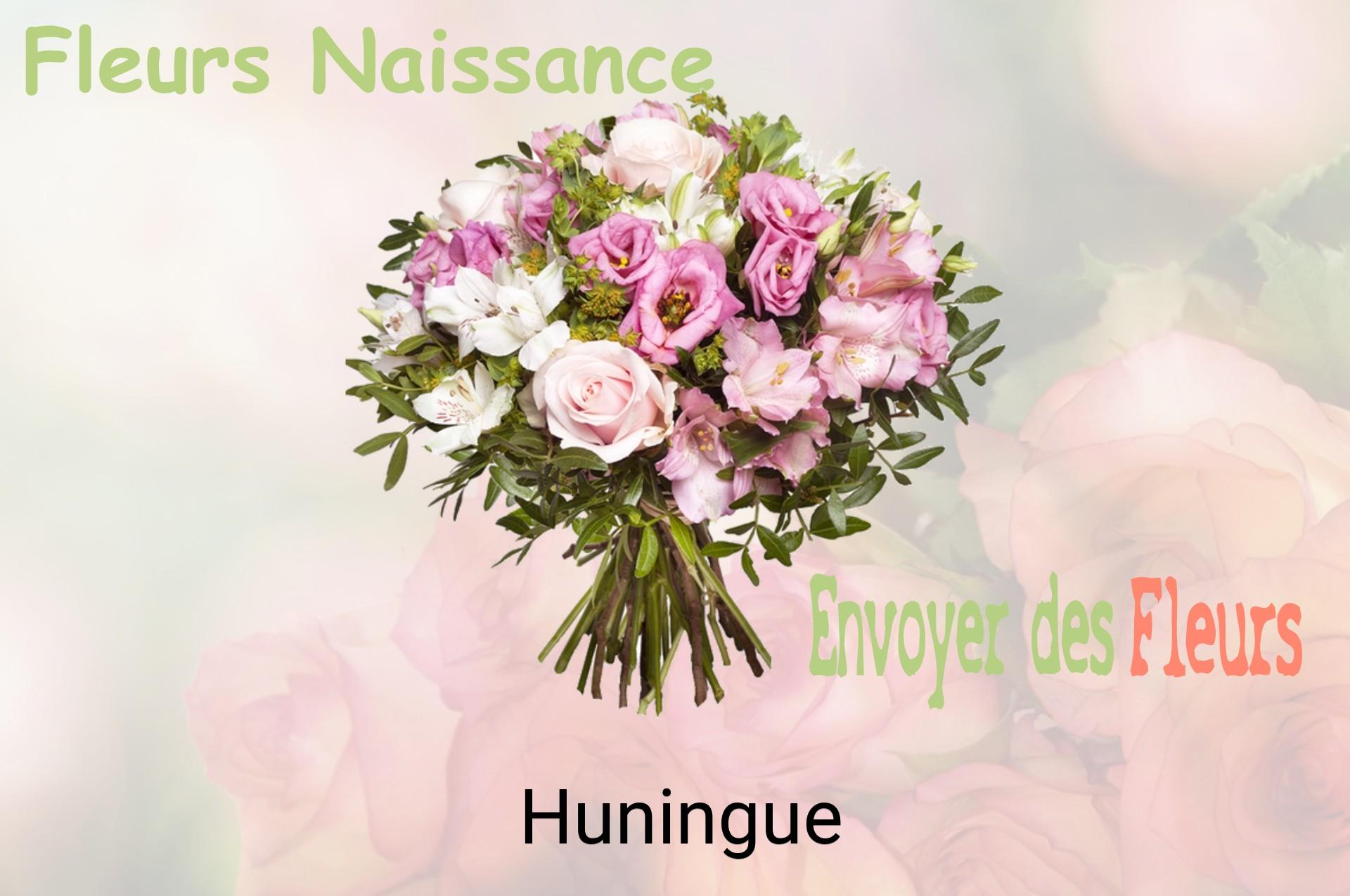 Bouquet de fleurs de naissance livré à Huningue
